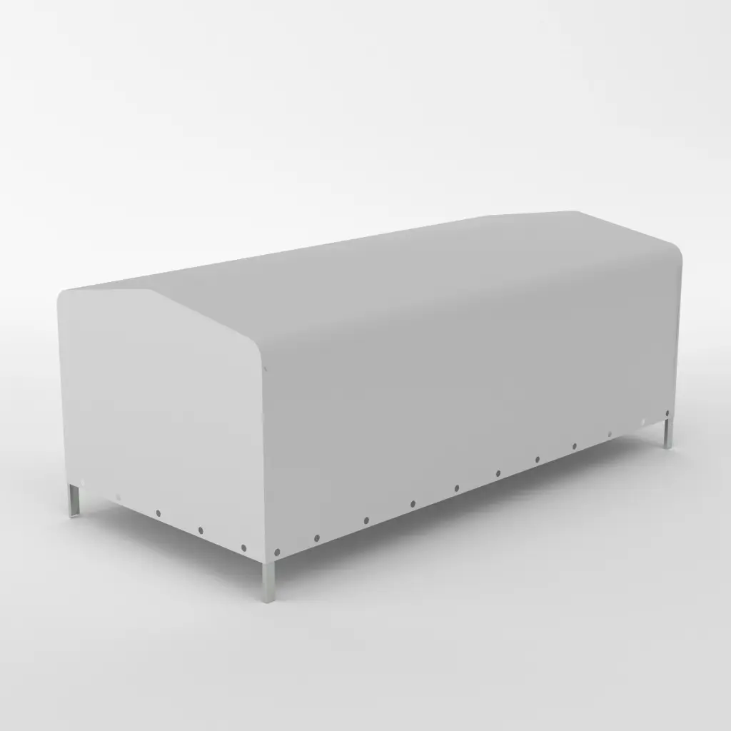 HOCHSPRIEGEL MIT PLANE 2312/230 H800 UNI GRAU WOOD / HOLZ 