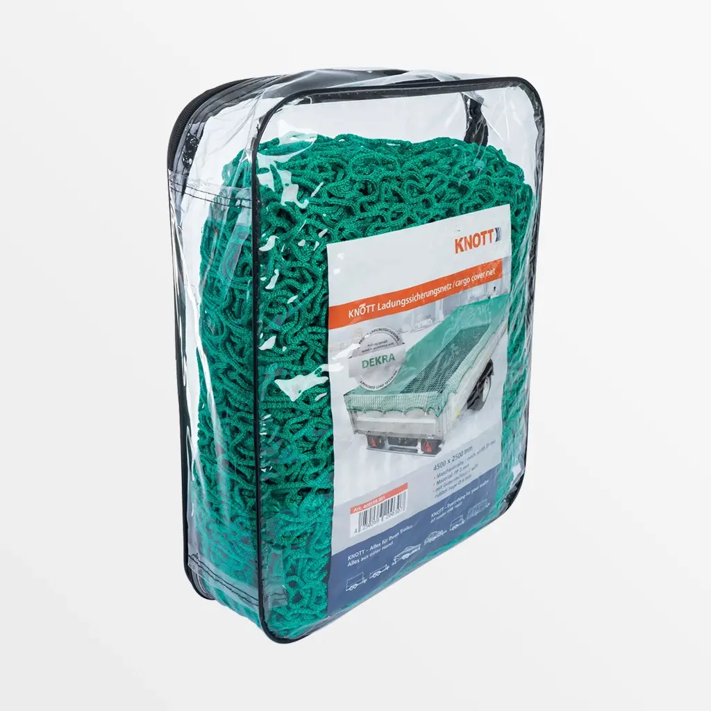 Ladungssicherungsnetz mit Randkordel KNOTT 250x450 cm 