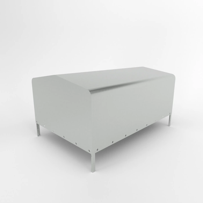 HOCHSPRIEGEL MIT PLANE 1510/150 H800 ECO GRAU