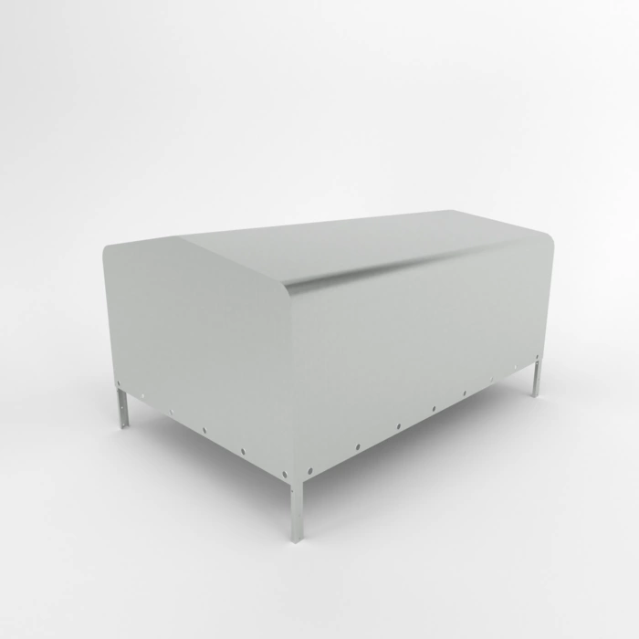 HOCHSPRIEGEL MIT PLANE 2612/264 H800 ECO GRAU