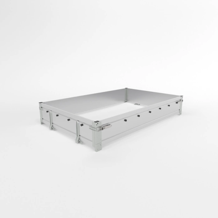 AUFSATZBORDWÄNDE ALU UNI 2012/201 H300