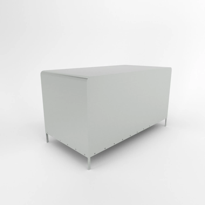 HOCHSPRIEGEL MIT PLANE 3015/296 H1400 UNI GRAU