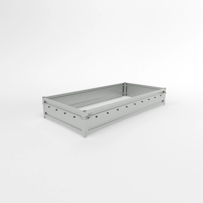 AUFSATZBORDWÄNDE STAHL UNI 2612/264 H400