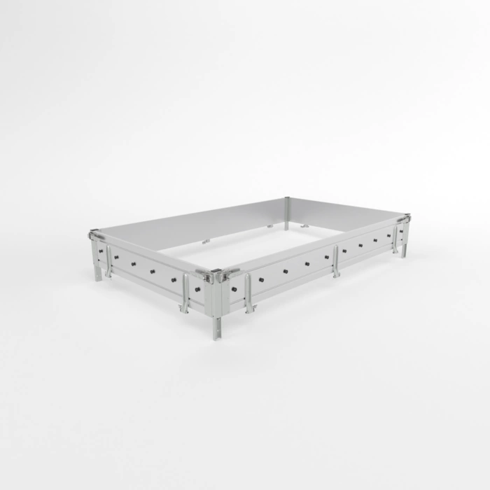 AUFSATZBORDWÄNDE ALU 2515/250 H300 TRANSPORTER - HOCHLADER / TIPPER - KIPPER