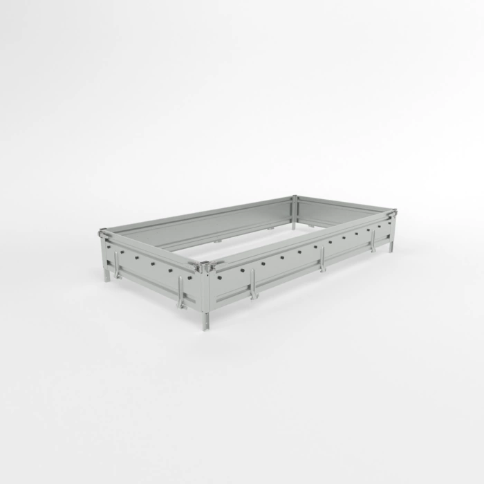 AUFSATZBORDWÄNDE STAHL UNI 3015/300 H400