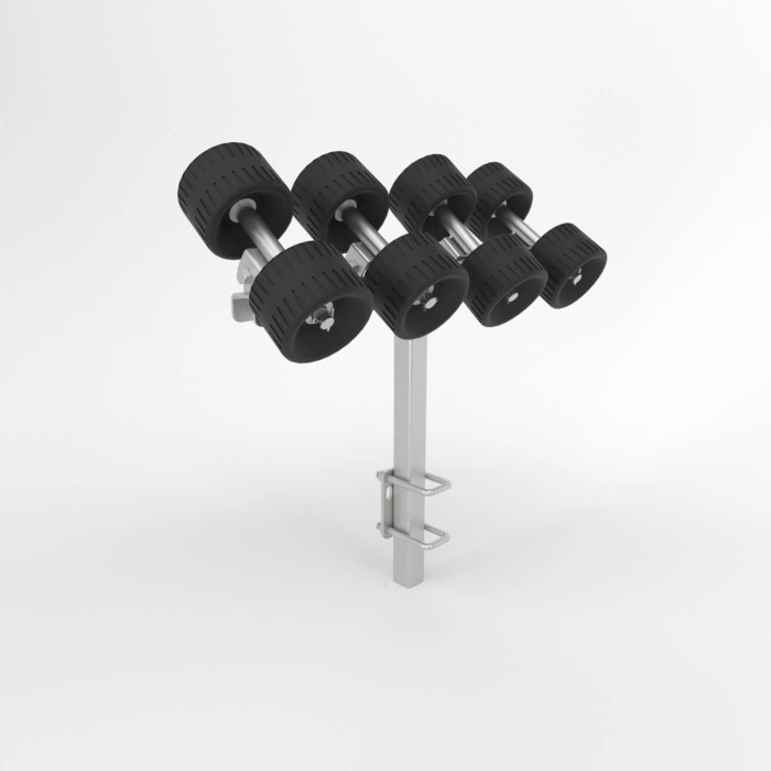 ROLLENSTÜTZE PRLZ8 500 + HALTERUNG 60/80X40