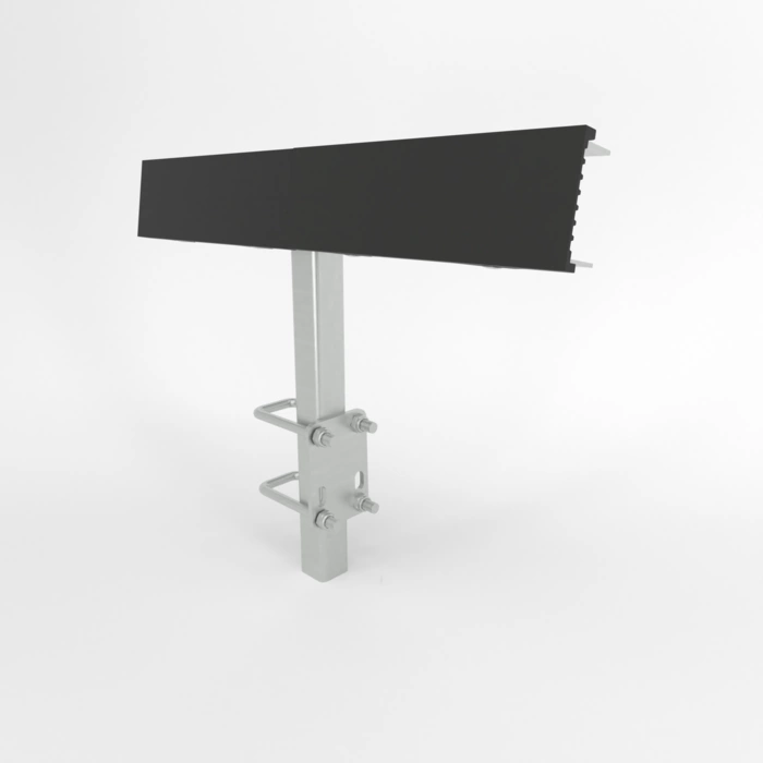 SEITENSTÜTZE PZ2 400 + HALTERUNG 60/80X60 