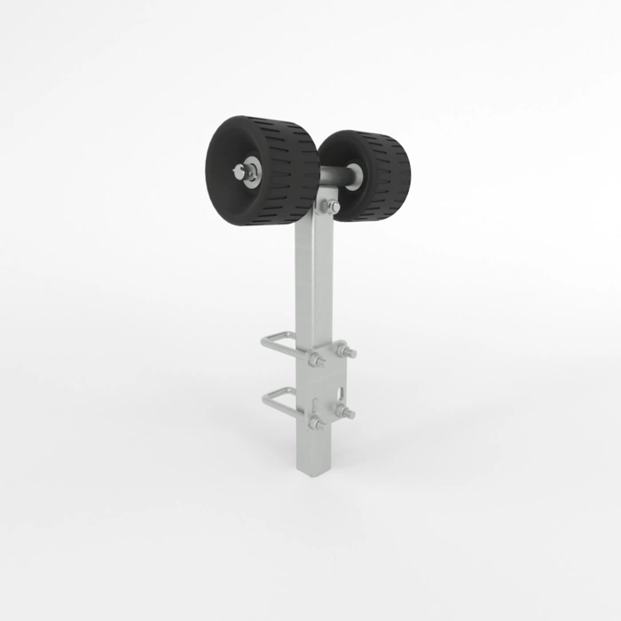 ROLLENSTÜTZE PRLZ2 400 + HALTERUNG 60/80X60 