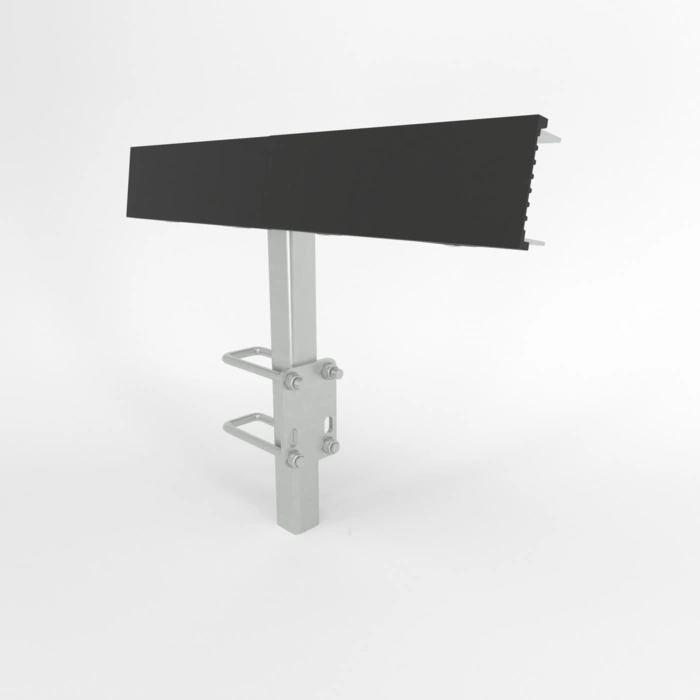 SEITENSTÜTZE PZ2 400 + HALTERUNG 60/80X80 