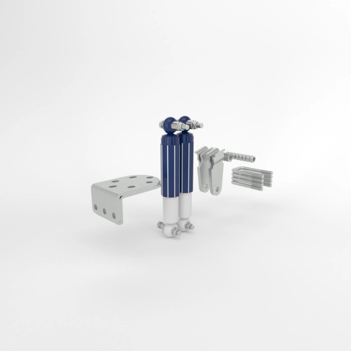 ACHSTOSSDÄMPFER KIT BOOTSTRAILER 1-1,3T EINACHSER_STAHL_80 