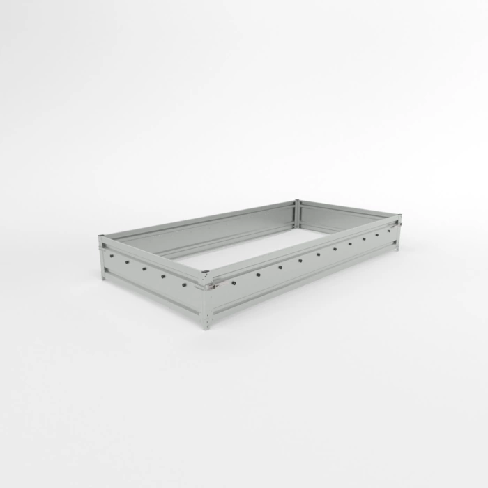 AUFSATZBORDWÄNDE STAHL UNI 3015/296 H400 