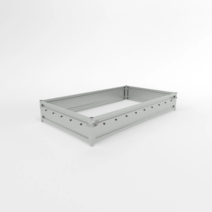 AUFSATZBORDWÄNDE STAHL UNI 2615/265 H400