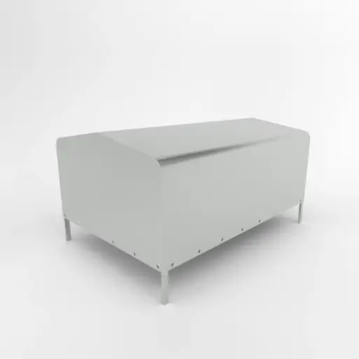 [510.300.00.00_ECOSZA] HOCHSPRIEGEL MIT PLANE 1510/150 H800 ECO GRAU