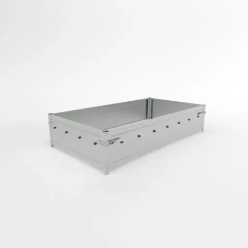 [511.220.00.00] AUFSATZBORDWÄNDE STAHL UNI 2010/200 H400