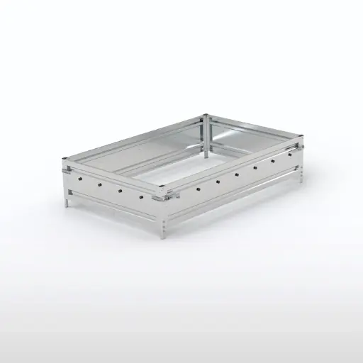 [680.224.00.00] AUFSATZBORDWÄNDE STAHL UNI 2012/201 H400