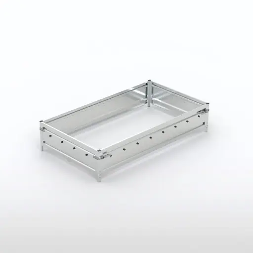 [681.224.00.00] AUFSATZBORDWÄNDE STAHL UNI 2312/230 H400