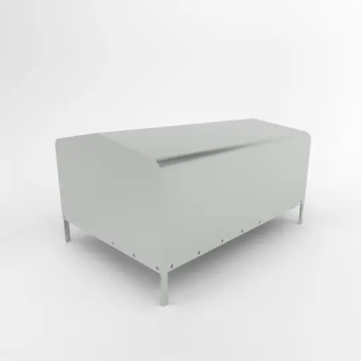 [603.300.00.00_UNISZA] HOCHSPRIEGEL MIT PLANE 2615/265 H800 UNI GRAU