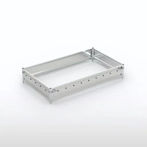 [683.224.00.00] AUFSATZBORDWÄNDE STAHL UNI 2615/265 H400 