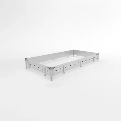 [126.820.00.00] AUFSATZBORDWÄNDE ALU 3015/300 H300 TRANSPORTER - HOCHLADER / TIPPER - KIPPER