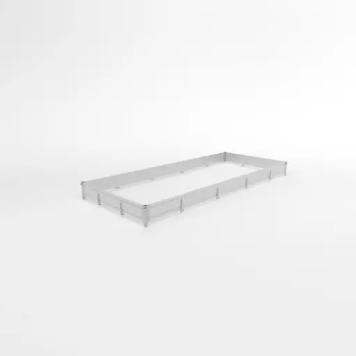 [386.800.00.00] BORDWÄNDE ALU 5121/500 H300 CARPLATFORM FULL ALU - GT PLATEAU FULL ALU