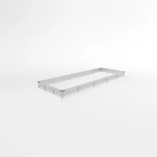 [387.800.00.00] BORDWÄNDE ALU 6021/600 H300 CARPLATFORM FULL ALU - GT PLATEAU FULL ALU