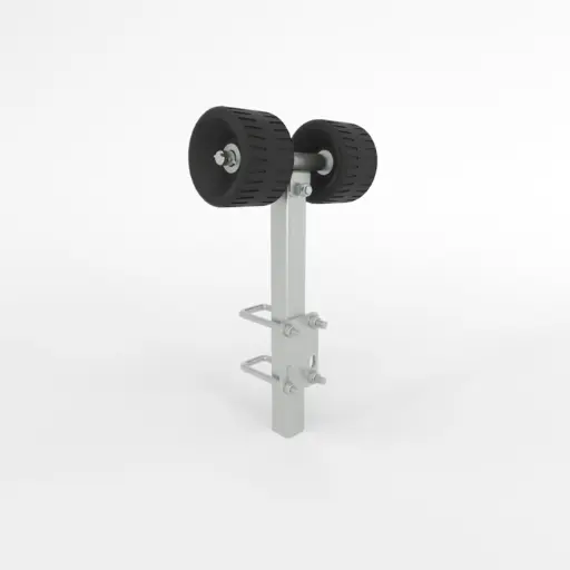 [364.573.00.00] ROLLENSTÜTZE PRLZ2 400 + HALTERUNG 60/80X60 