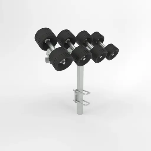 [364.593.00.08] ROLLENSTÜTZE PRLZ8 500 + HALTERUNG 60/80X60 