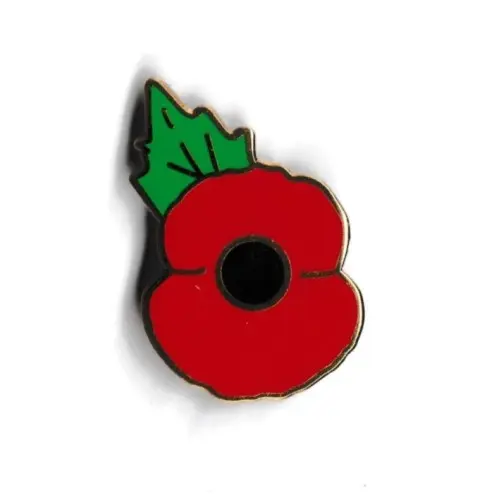 Poppy Enamel Pin badge (Undated)