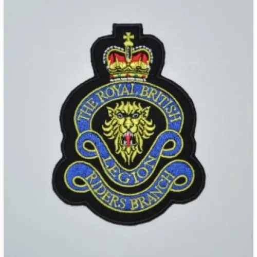 RBLR Branch Members Badge Large Silk